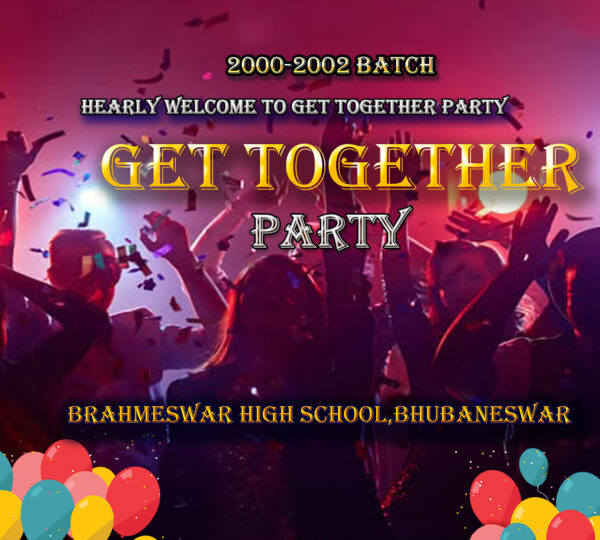 GET TOGETHER PARTY COLLEGE DESIGN